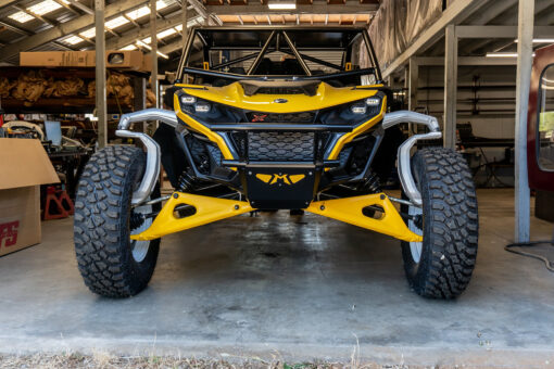 Madigan Motorsports Can Am Maverick R Front Bumper, Double Bar Mojave