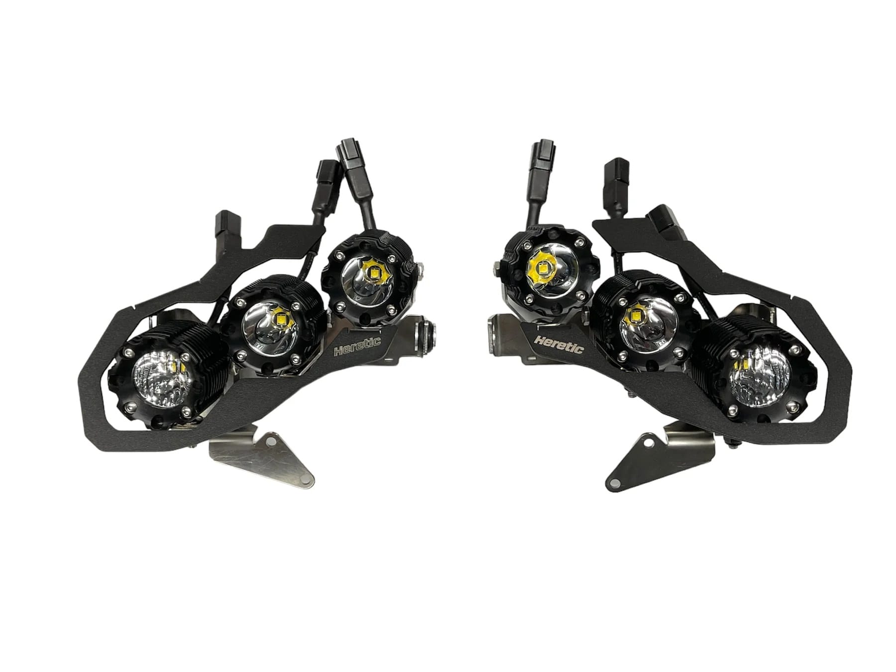 Heretic Studio Can-am Maverick R Headlights, Billet Led Upgrade