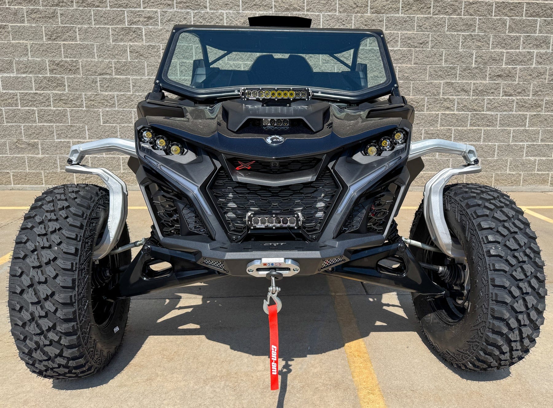 Heretic Studio Can-am Maverick R Headlights, Billet Led Upgrade