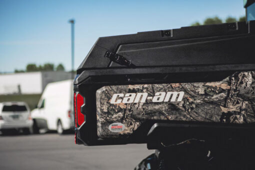 Can-am Defender Bed Cover, Rear Coverage