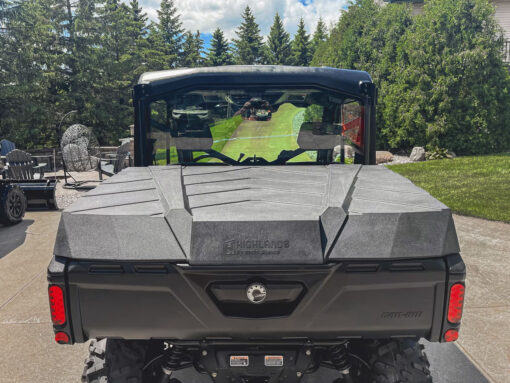 Can-am Defender Bed Cover, Rear Coverage