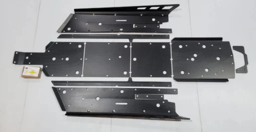 Polaris RZR XP 1000 Skid Plate, Full UHMW Protection