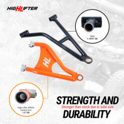 High Lifter Polaris Xpedition Forward Control Arms