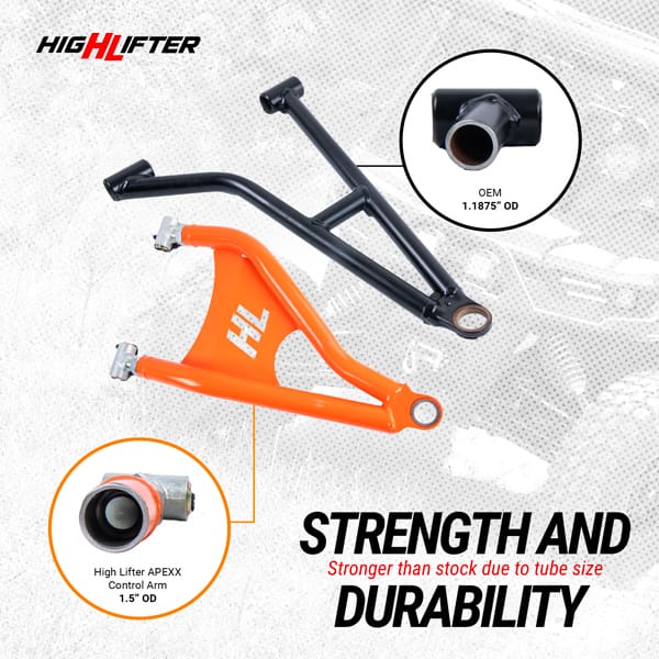 High Lifter Polaris Xpedition Forward Control Arms