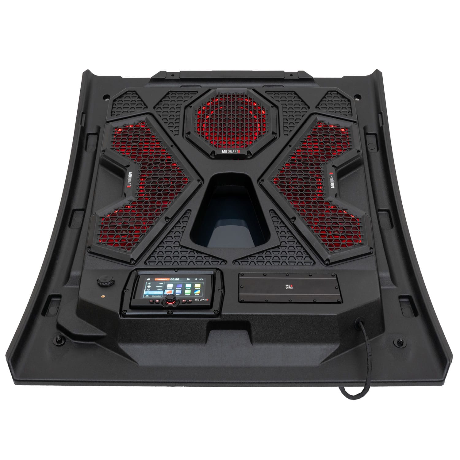 Mb Quart Polaris Rzr Audio Roof, Trail And Sport