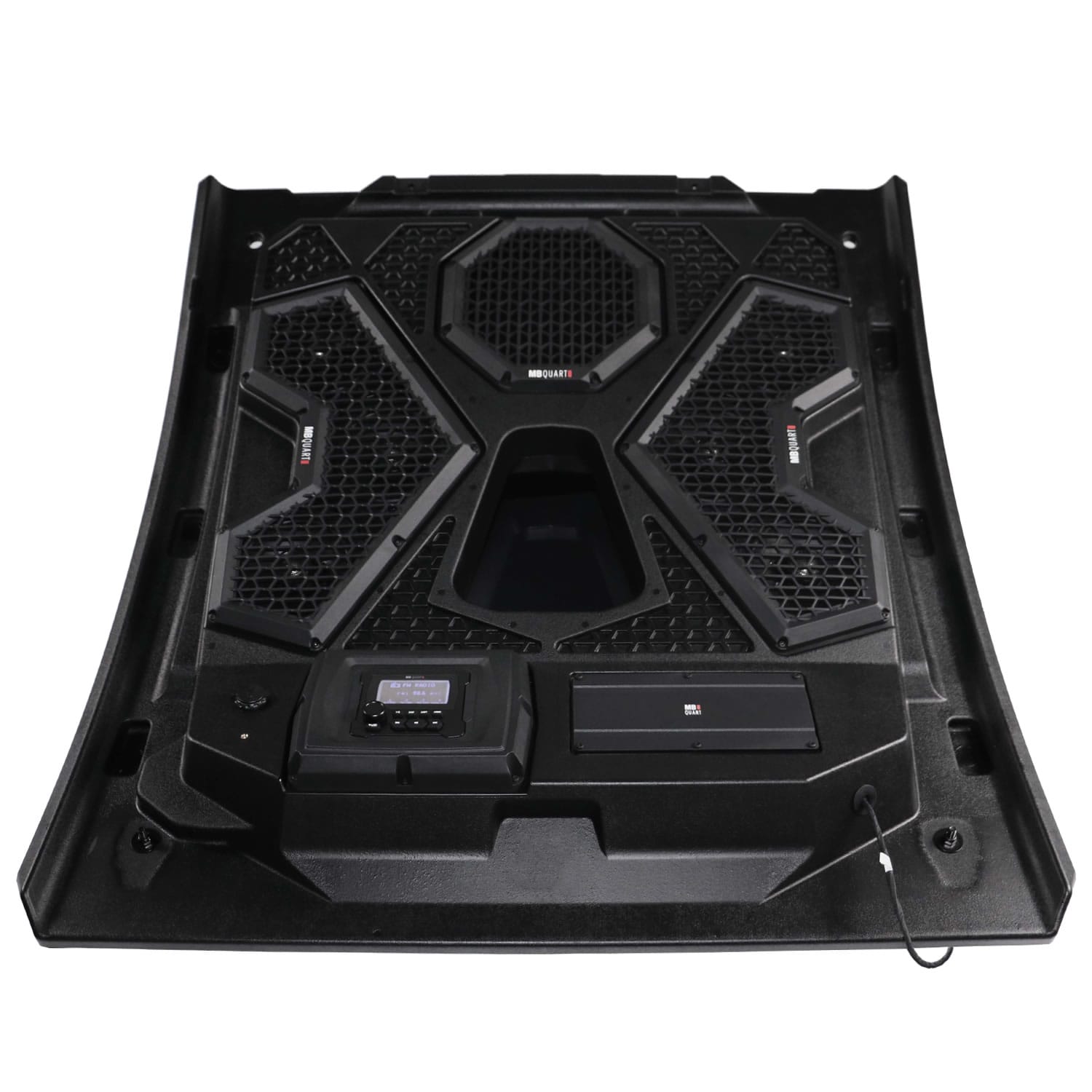 Mb Quart Polaris Rzr Audio Roof, Trail And Sport