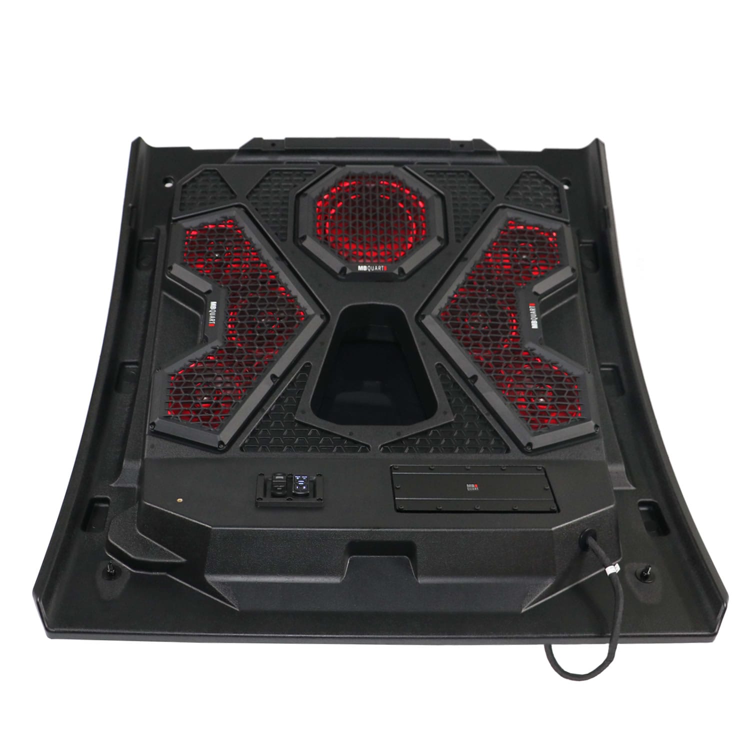 Mb Quart Polaris Rzr Audio Roof, Trail And Sport