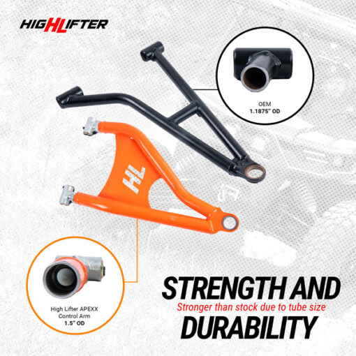 High Lifter Polaris Ranger Xd 1500 Rear Control Arms