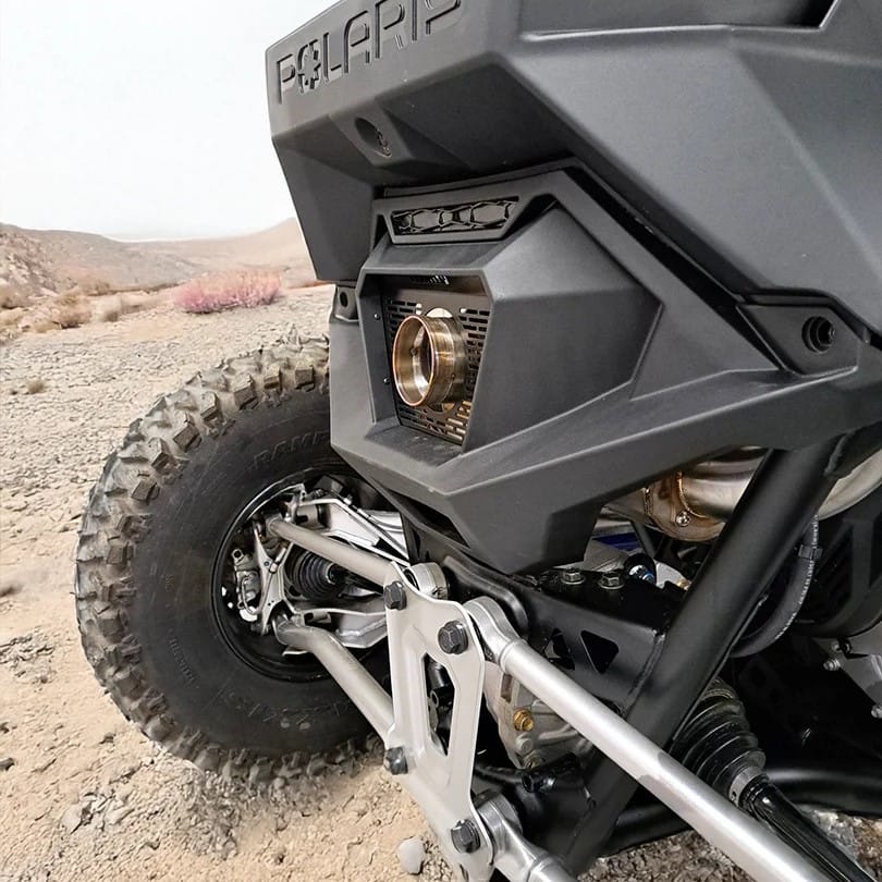 Trinity Racing Polaris Rzr Pro R Center Exit Muffler
