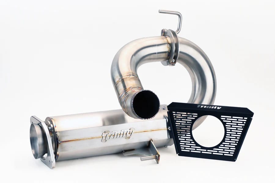Trinity Racing Polaris Rzr Pro R Center Exit Muffler