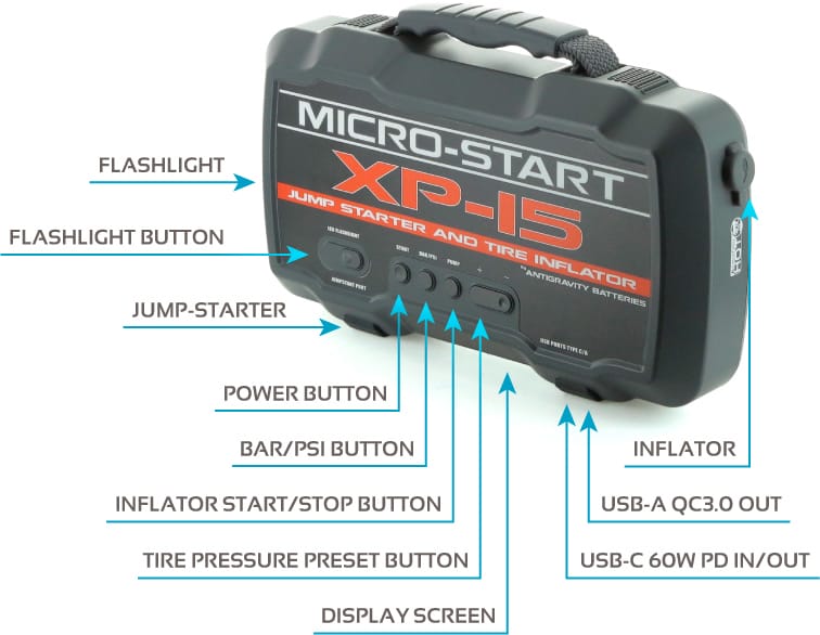 Antigravity Batteries Micro Start Portable Jump Packs