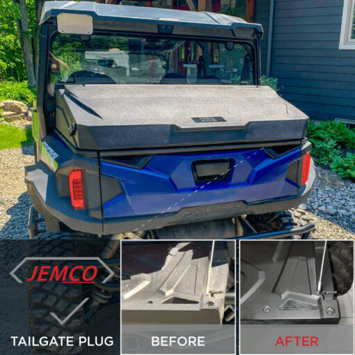 Polaris General Tailgate Block Off Caps