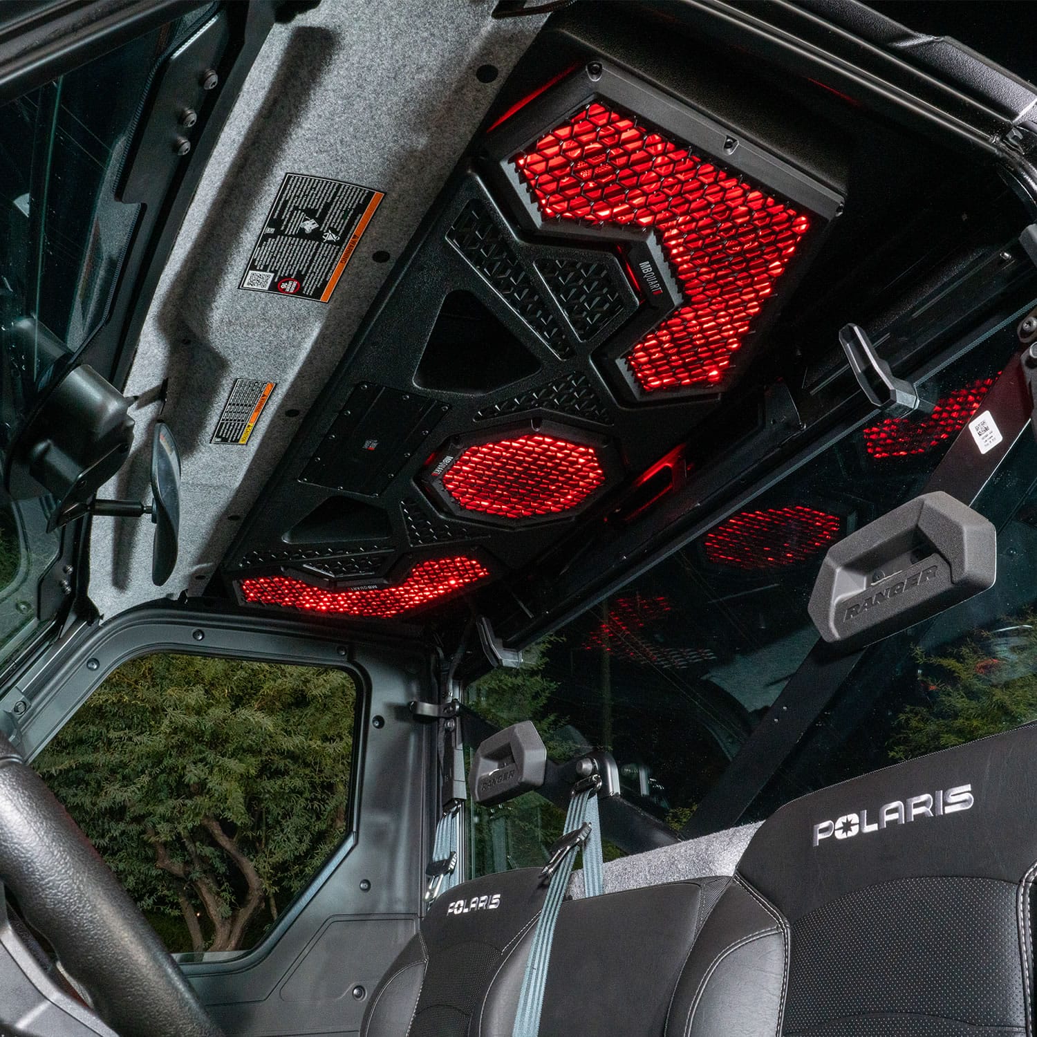 Mb Quart Polaris Ranger Stereo Roof