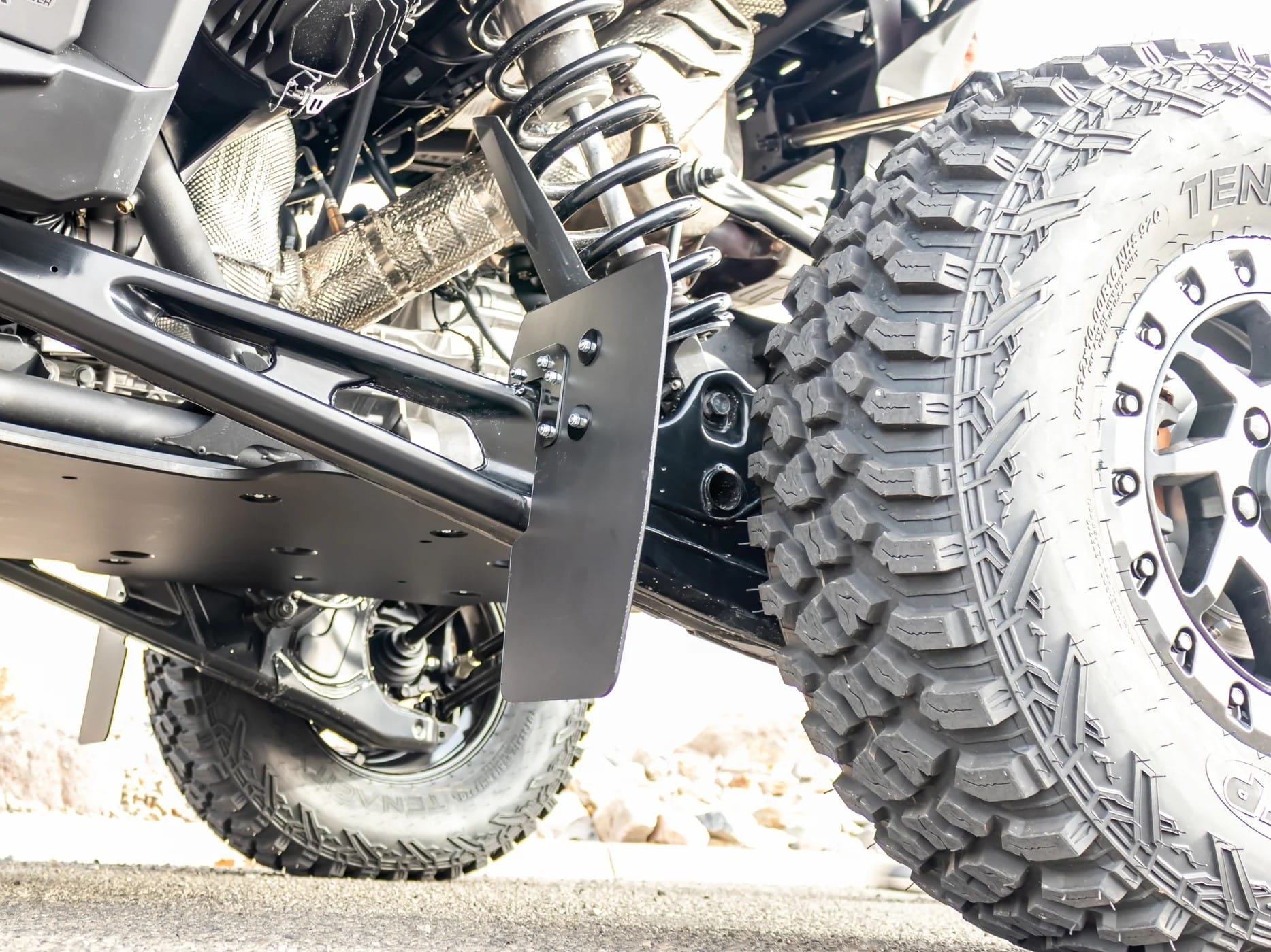 Rokblokz Can-am Maverick R Max Trailing Arm Mud Flaps
