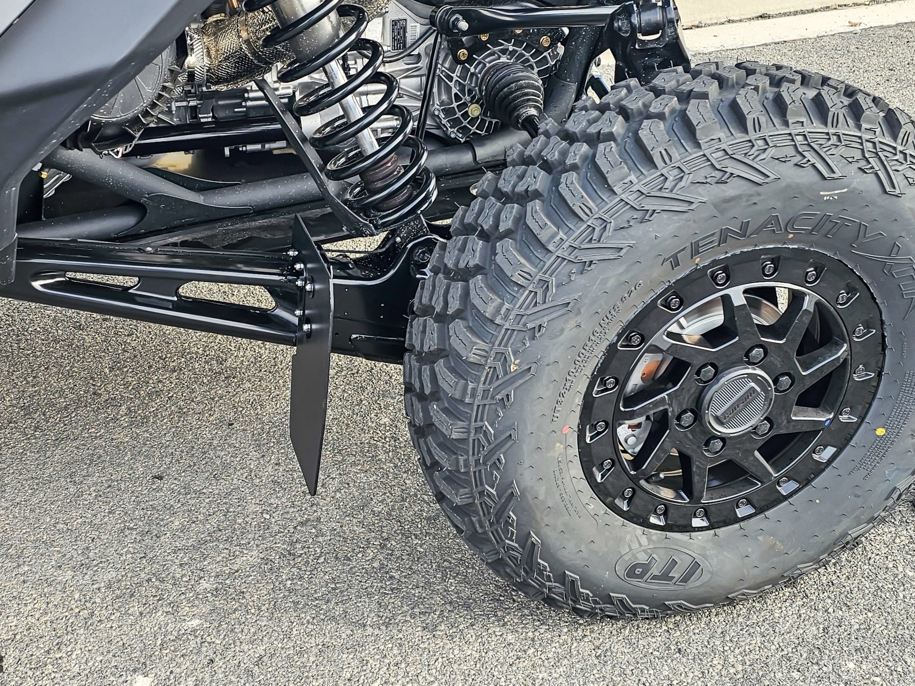 Rokblokz Can-am Maverick R Max Trailing Arm Mud Flaps