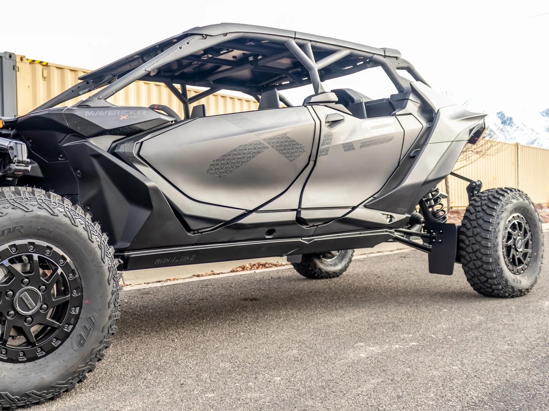 Rokblokz Can-am Maverick R Max Trailing Arm Mud Flaps