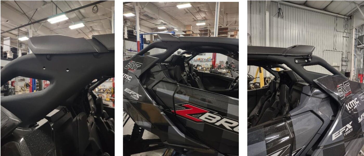 Zbroz Can Am Maverick R Flag Mount, Whip Mount