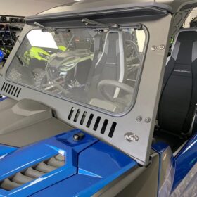 Alpha Yamaha Wolverine X2 Glass Windshield, X4 Glass Windshield