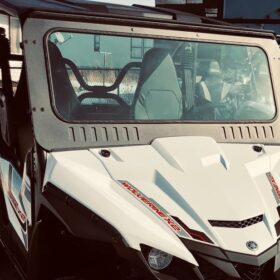 Alpha Yamaha Wolverine X2 Glass Windshield, X4 Glass Windshield