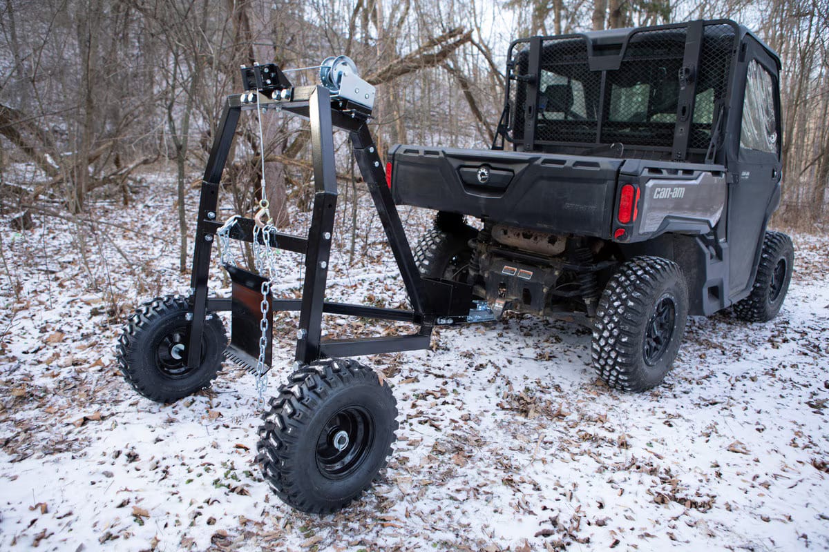 Impact Implements Log Hauler, Tree Hauler