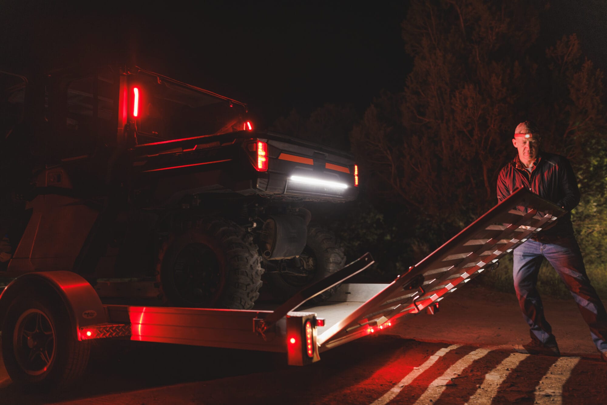 Ravek Polaris Ranger Tailgate Light Bar, Multi-function