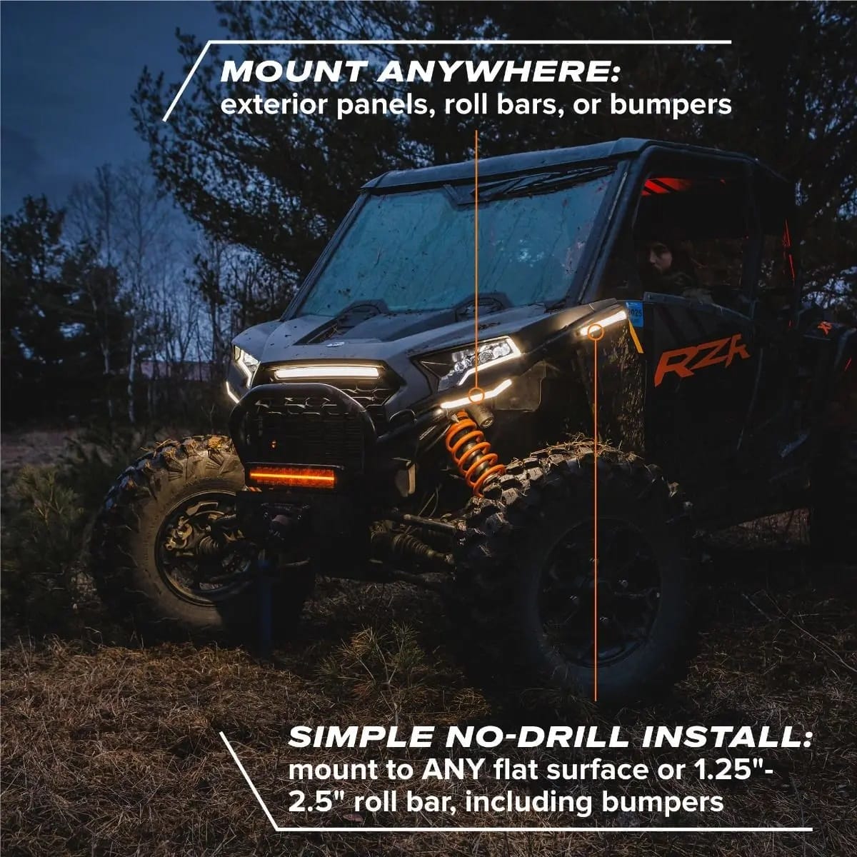 Ravek Can-Am Commander Running Lights