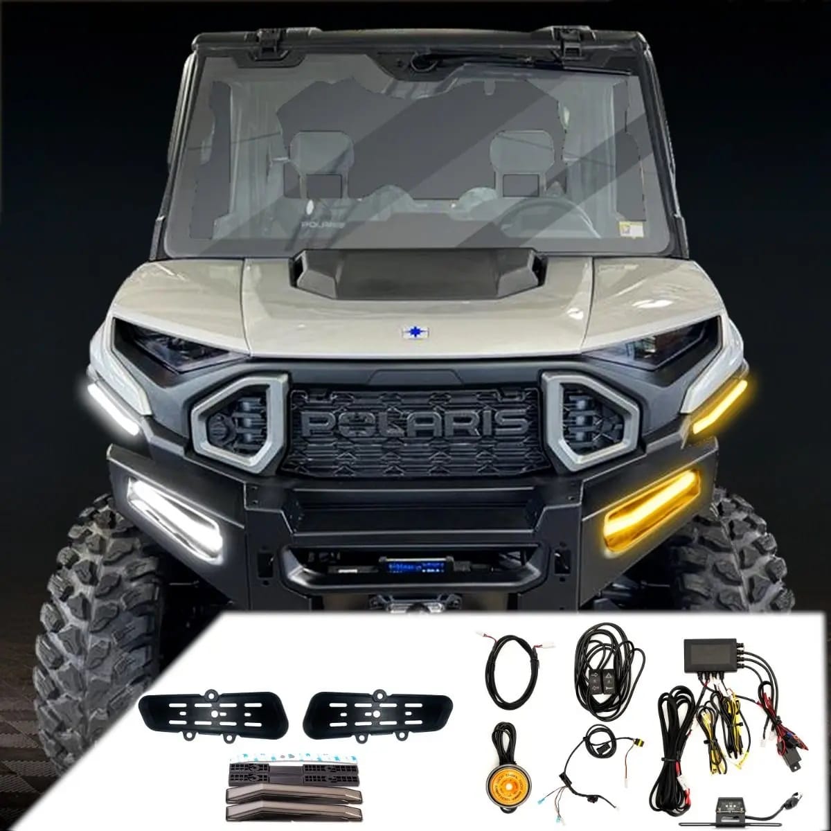 Ravek Polaris Ranger Turn Signal Kit, Street Legal