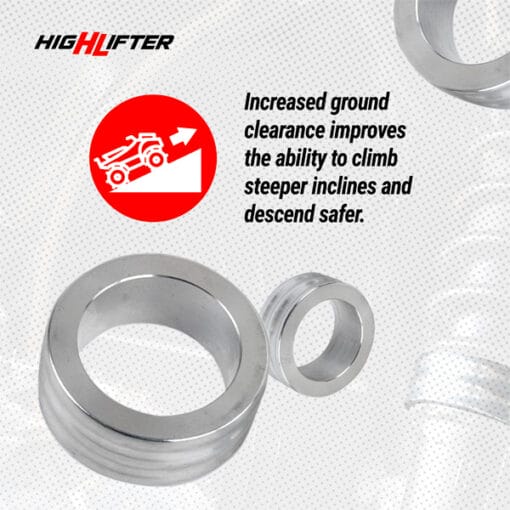 High Lifter Polaris Xpedition Spring Spacer Lift Kit, 3" Edition