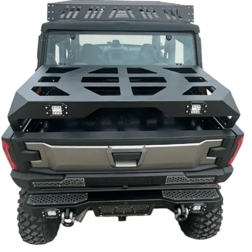 Custom Polaris Xpedition XP Spare Tire Rack, Storage