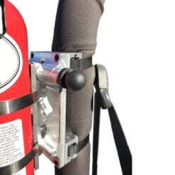 Ajk Offroad Billet Offroad Fire Extinguisher Mount, Quick Pull