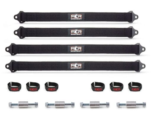 Sandcraft Motorsports Polaris Ranger Xd 1500 Limit Straps, Full Kit