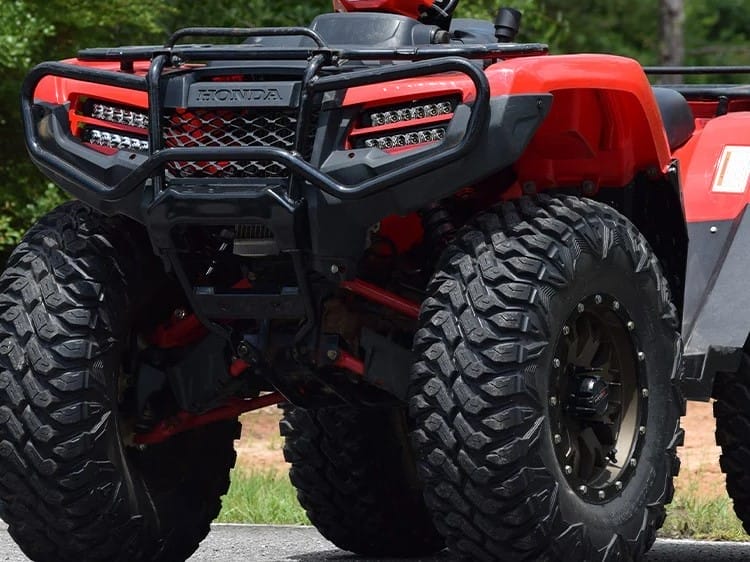 Vessel Dual Honda Foreman Headlights, Led