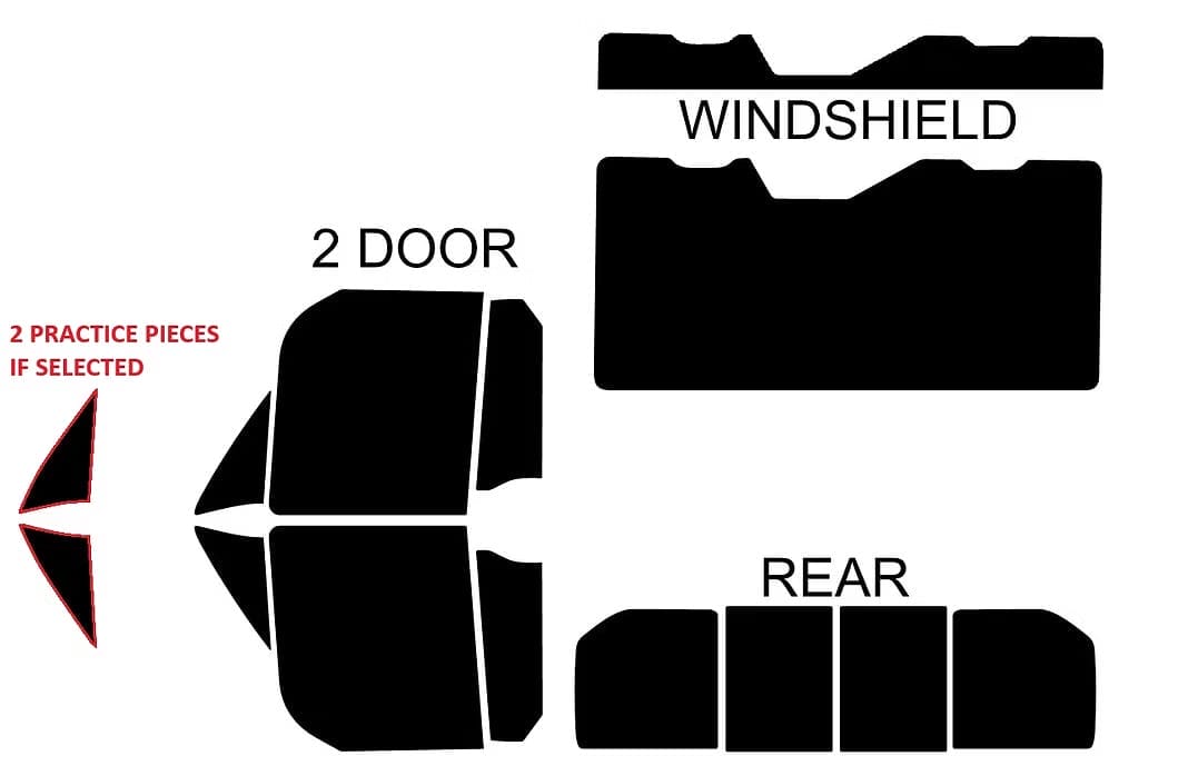Cfmoto Uforce U10 Pro Window Tint, Full Cab Tinting