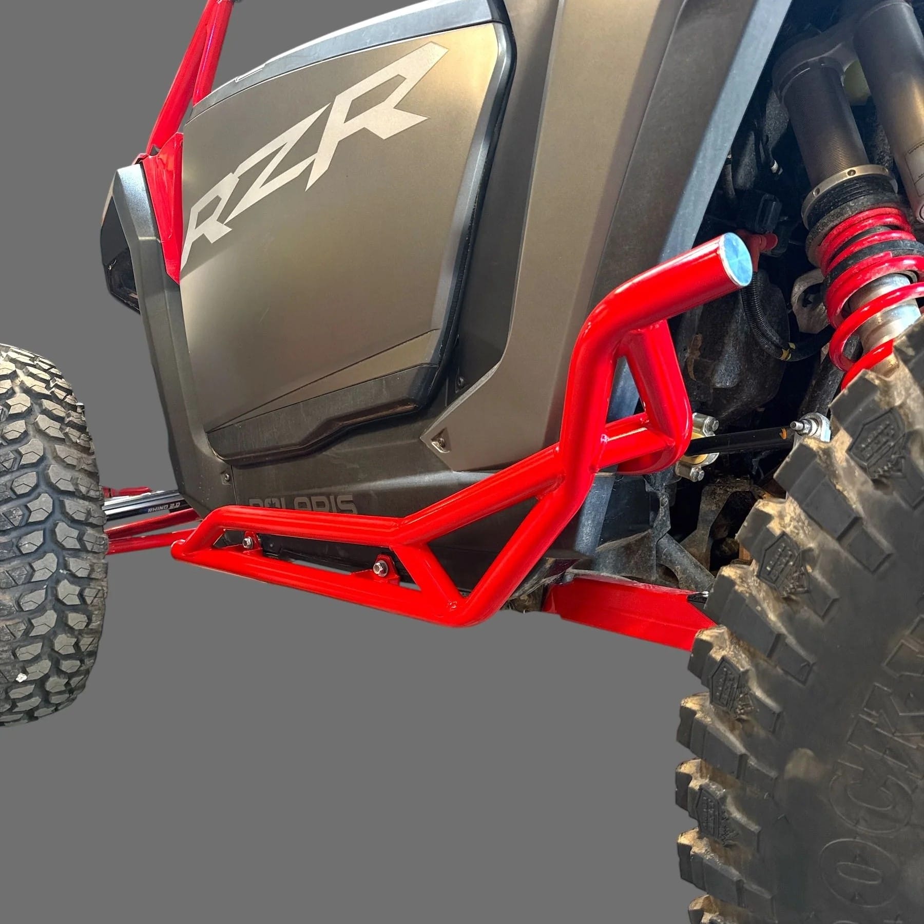L And W  Fab Polaris Rzr Xp 1000 Tree Kicker, Nerf Bars