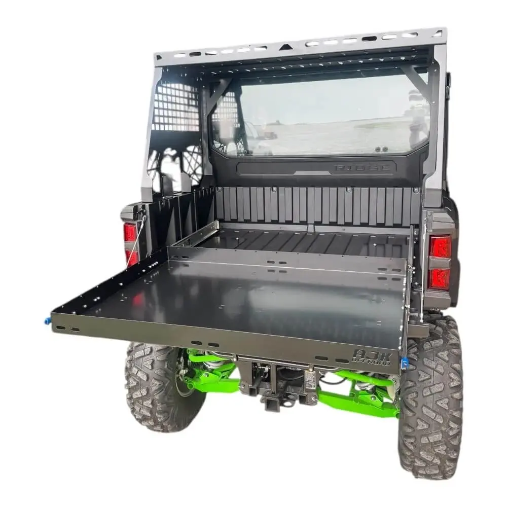 Custom Kawasaki Ridge Storage Tray, Pull Out Option