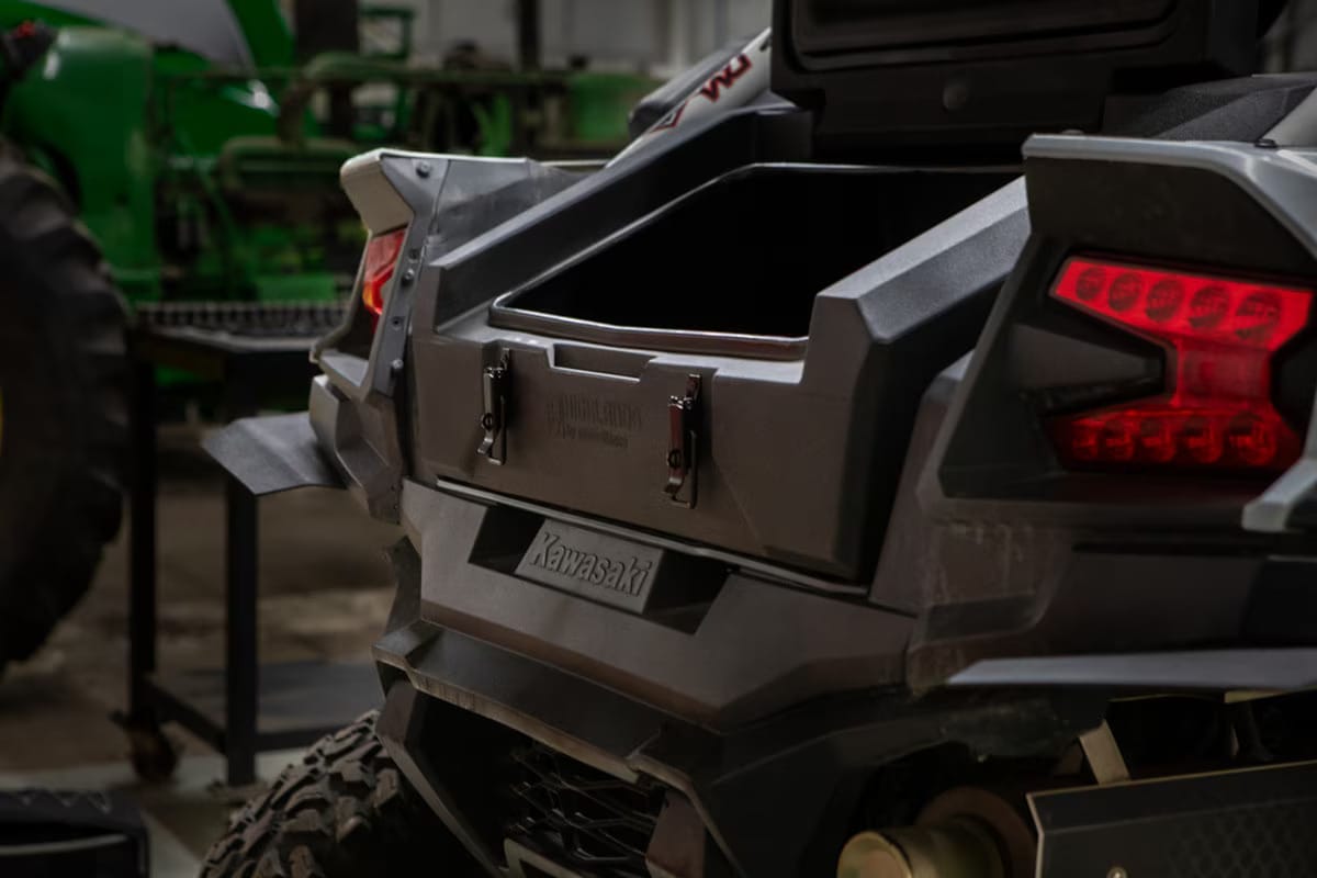 Kawasaki Krx Rear Cargo Box, Krx 1000 Storage Box