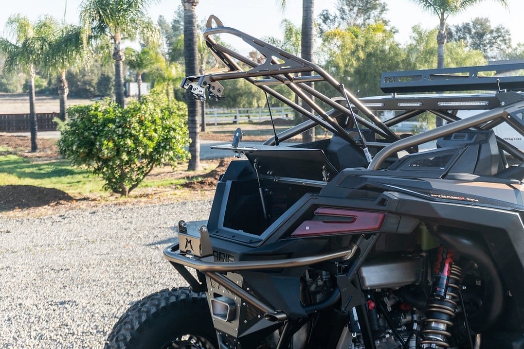 Madigan Motorsports Polaris Rzr Pro R Tire Rack, Rear Bumper
