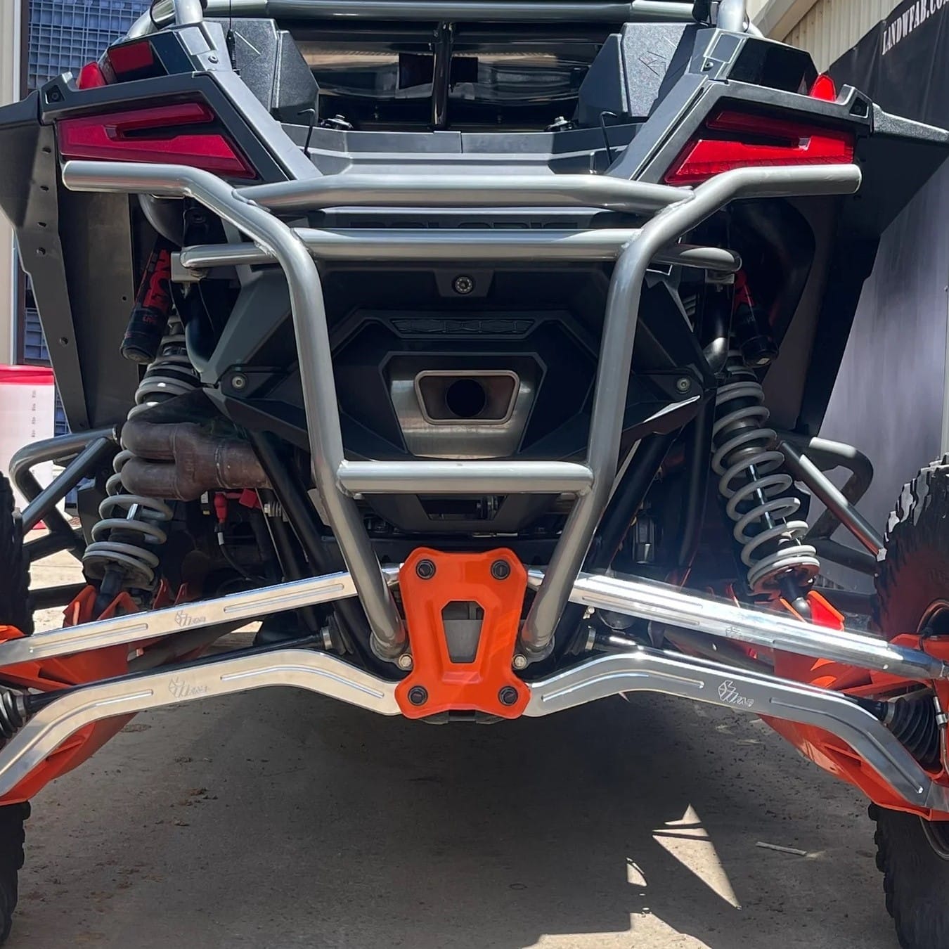 L And W Fab Polaris Rzr Pro R Rear Bumper