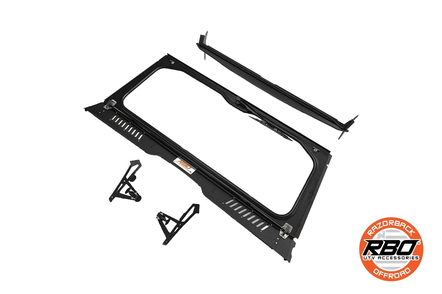 Razorback Yamaha Wolverine Rmax Folding Glass Windshield