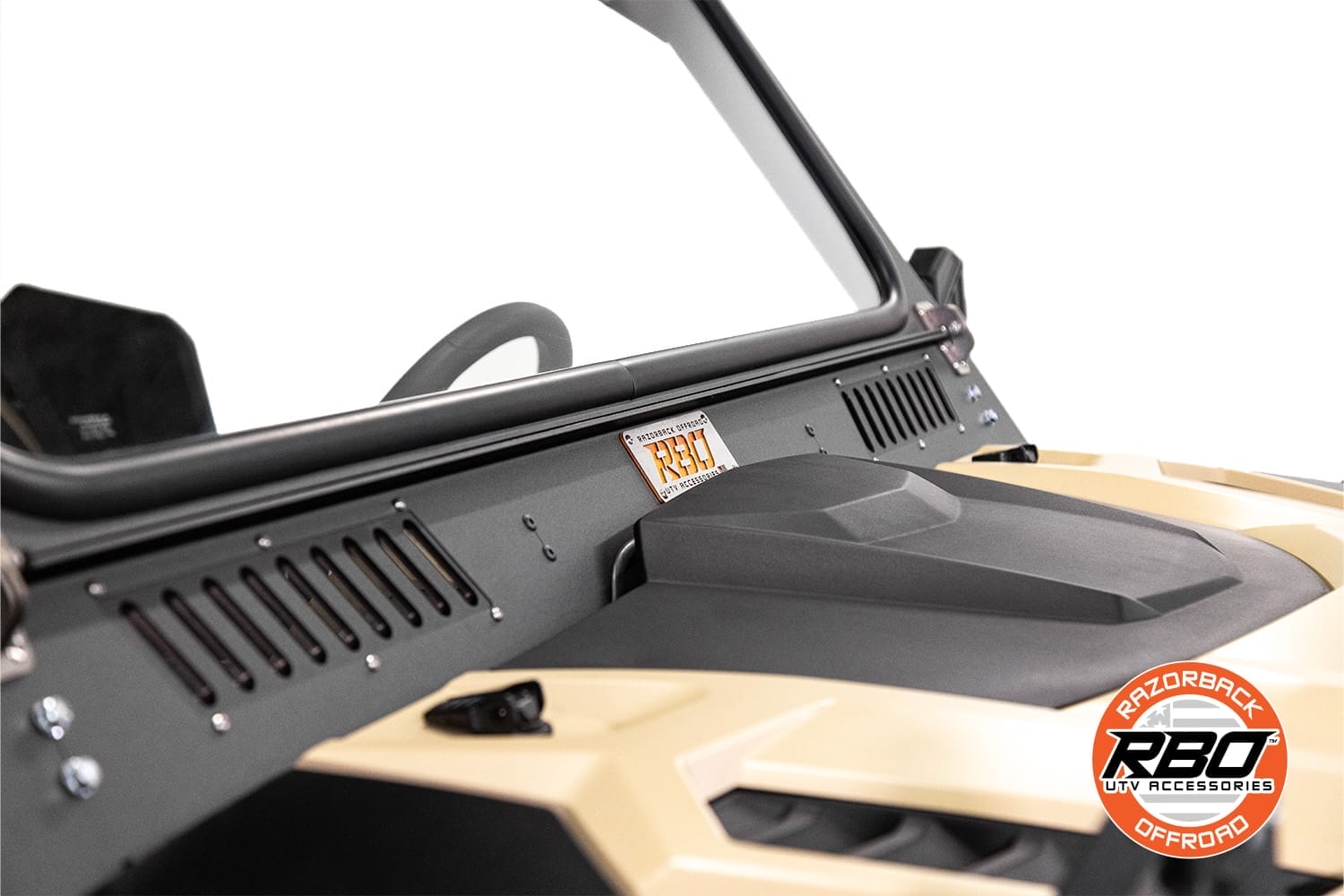 Razorback Yamaha Wolverine Rmax Folding Glass Windshield