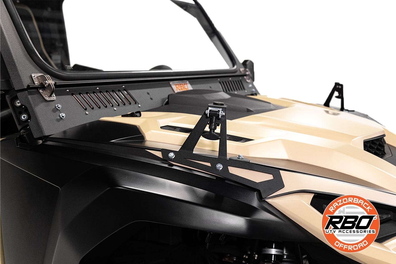 Razorback Yamaha Wolverine Rmax Folding Glass Windshield