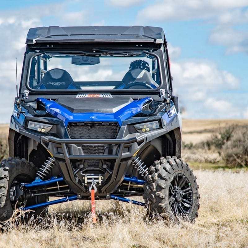 Razorback Polaris General Folding Glass Windshield