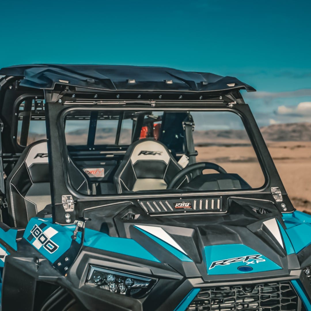 Razorback Polaris Rzr Xp Folding Glass Windshield