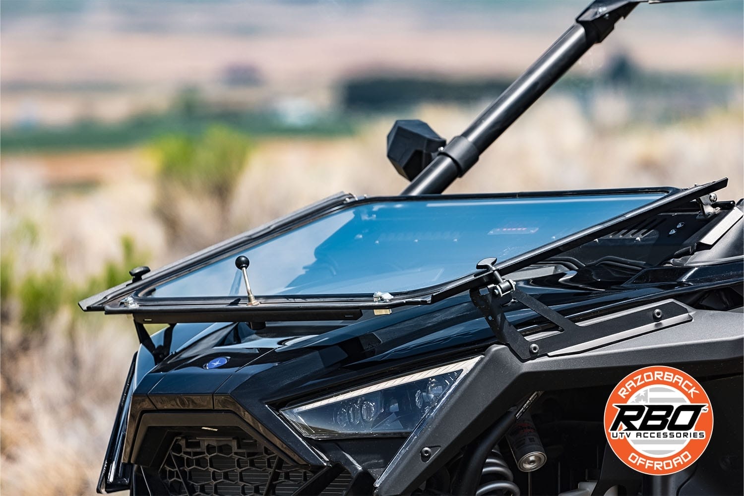 Razorback Polaris Rzr Pro Xp Folding Glass Windshield