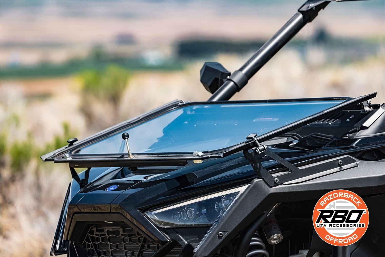 Razorback Polaris Rzr Pro Xp Folding Glass Windshield