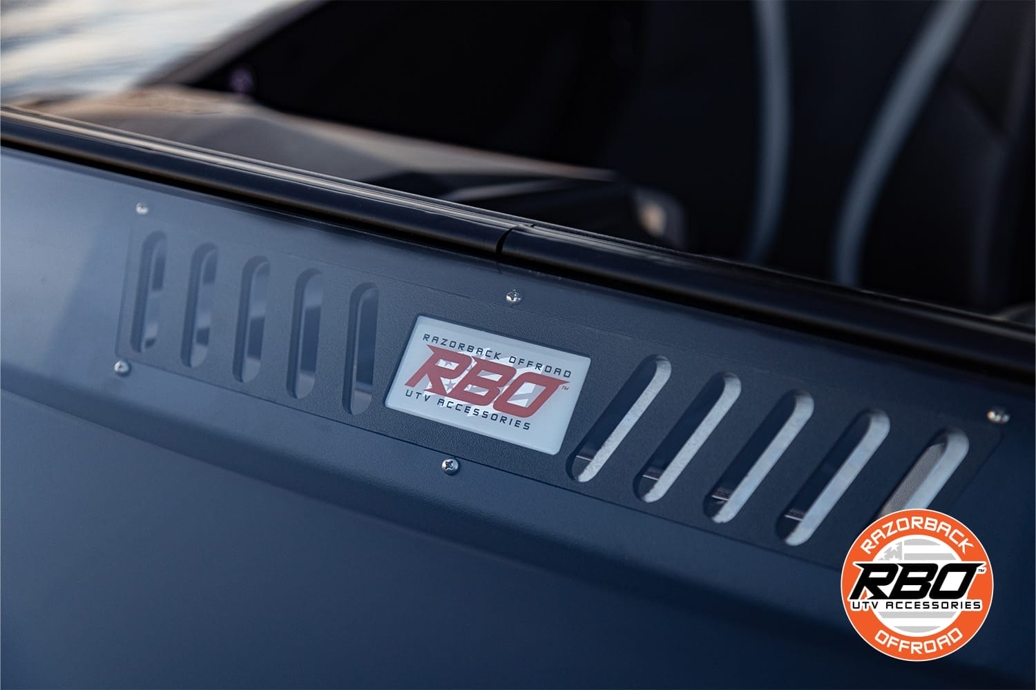 Razorback Can-am Commander Folding Glass Windshield