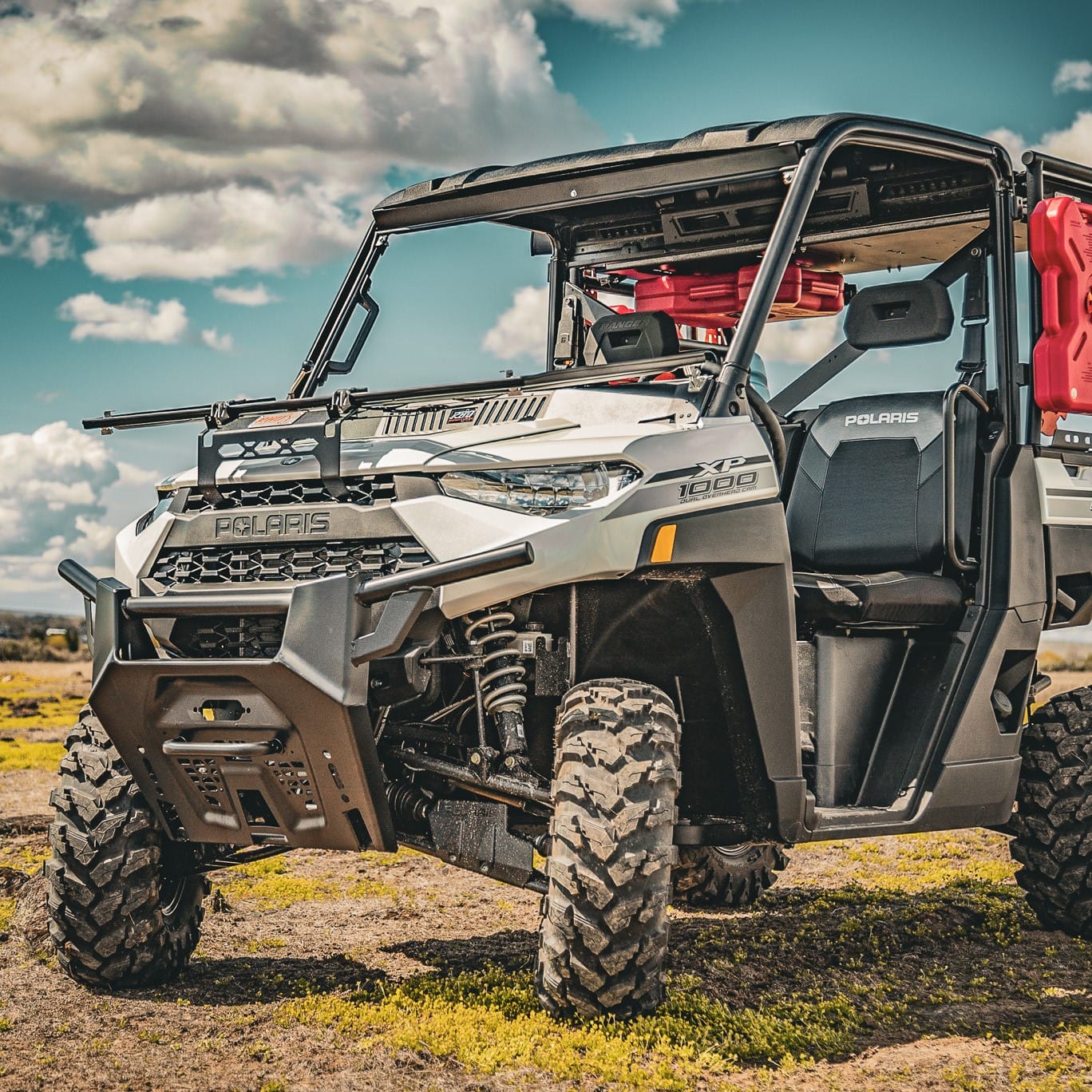 Razorback Polaris Ranger Folding Glass Windshield