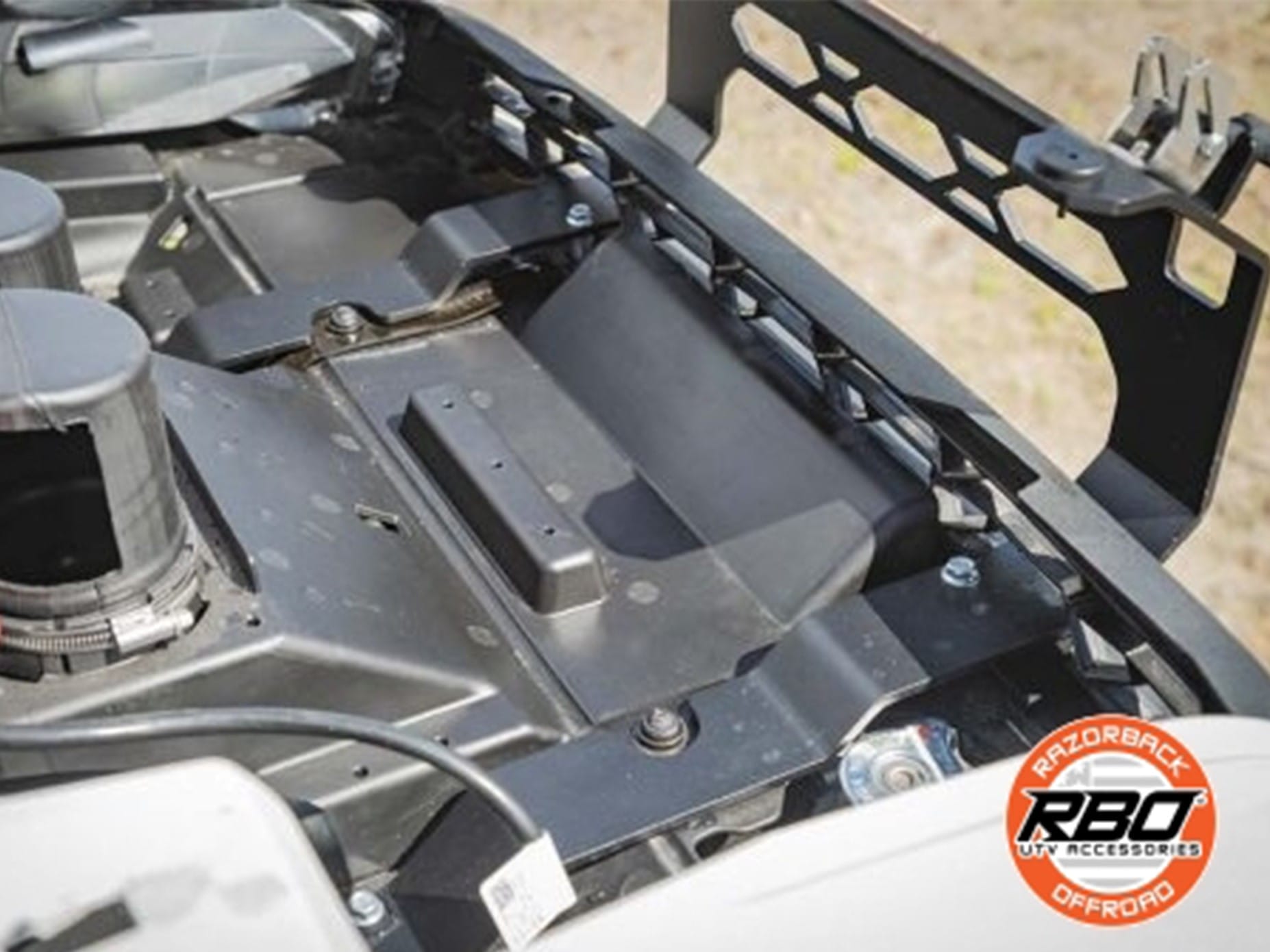 Razorback Polaris Ranger Folding Glass Windshield