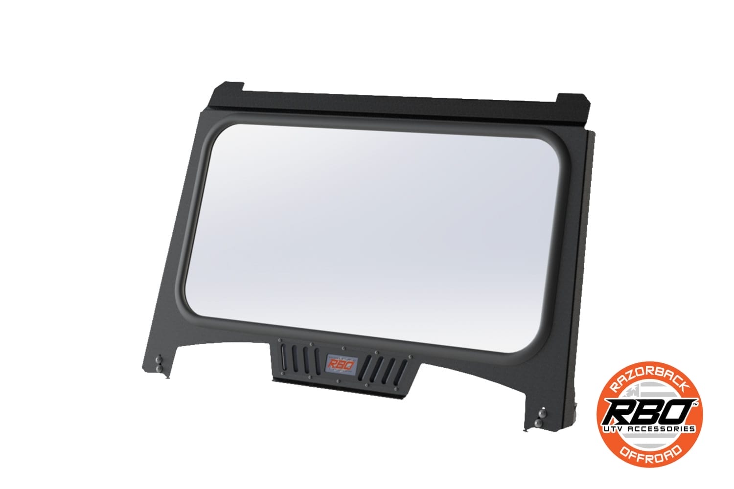 Razorback Polaris Rzr Front Glass Windshield, Trail And Sports
