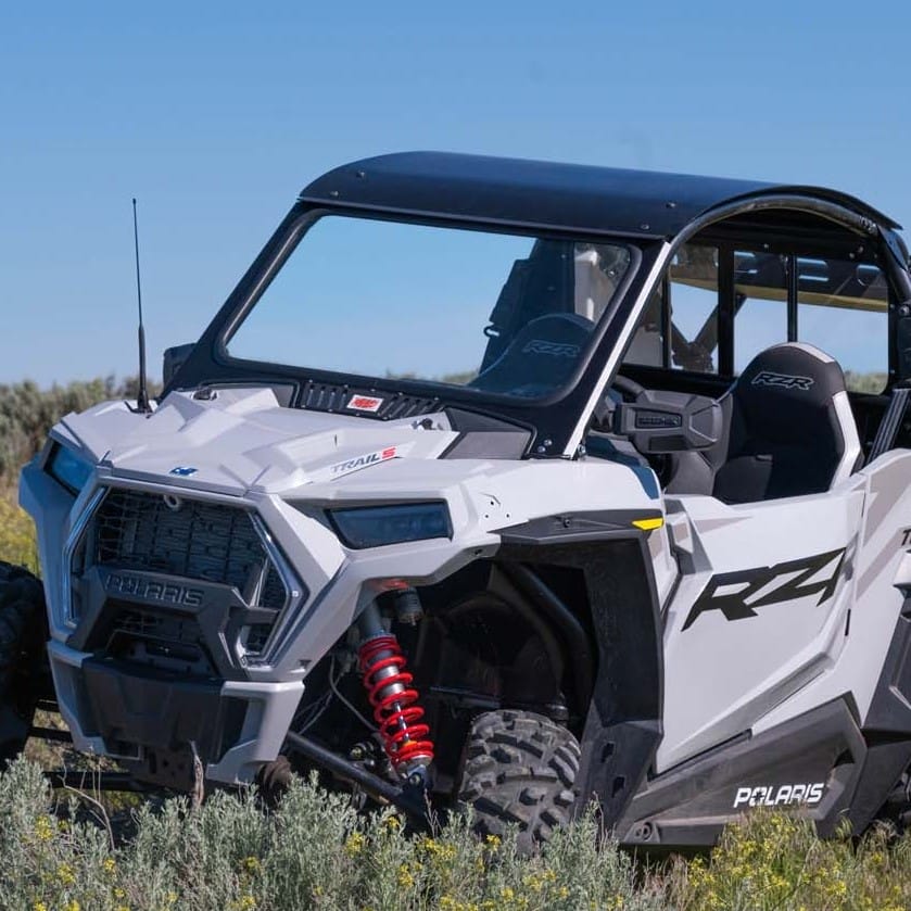 Razorback Polaris Rzr Front Glass Windshield, Trail And Sports